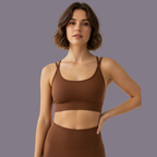 Vibrant Crop Top Olive Green