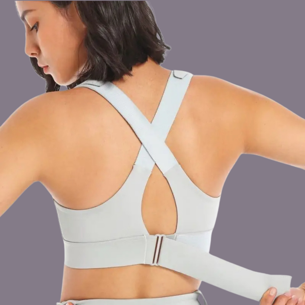 TDY Front Zip Adjustable Bra