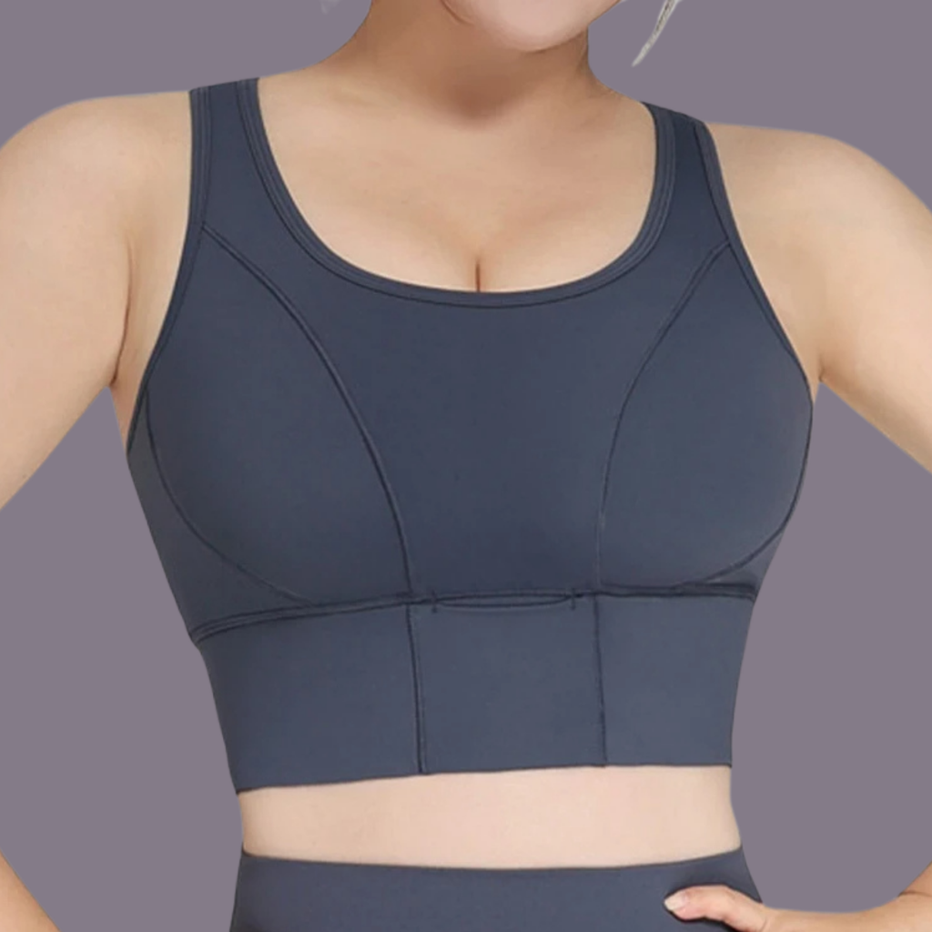 Hidden Pocket High Intensity Bra