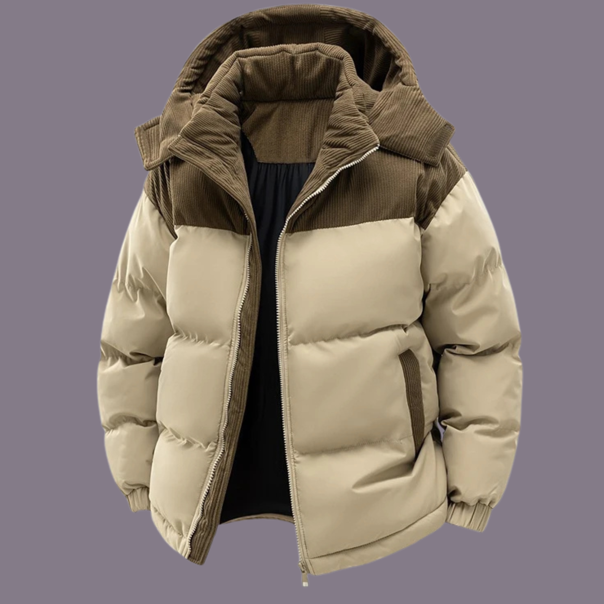 TDY Winter Jacket Brown / Beige