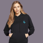 TDY Black Butterfly Hoodie