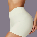 TDY Petite Scrunch Shorts Brown