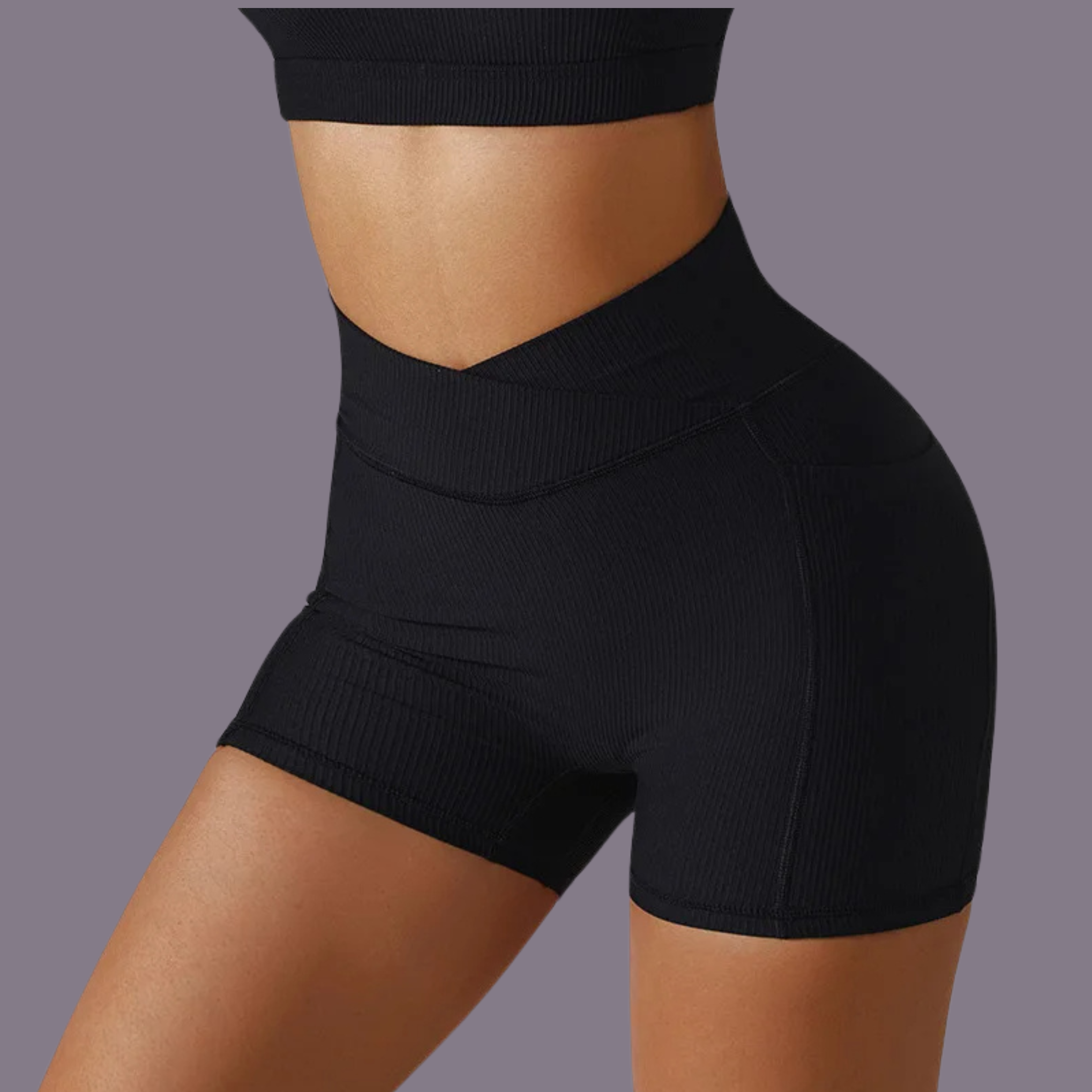 TDY Ribbed Shorts Scrunch