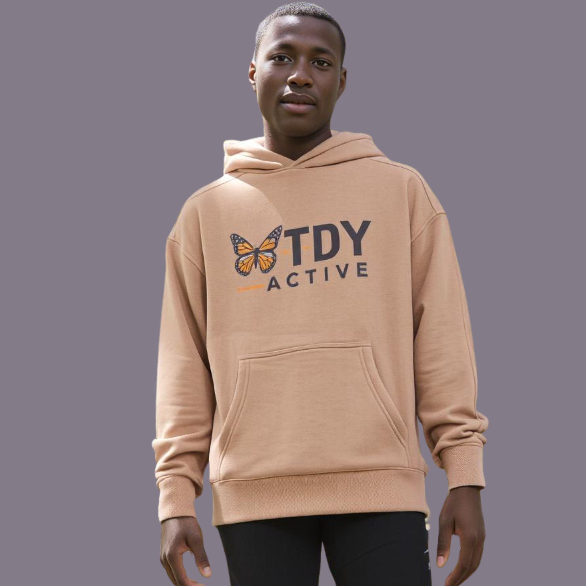 TDY Cosy Winter Hoodie Beige