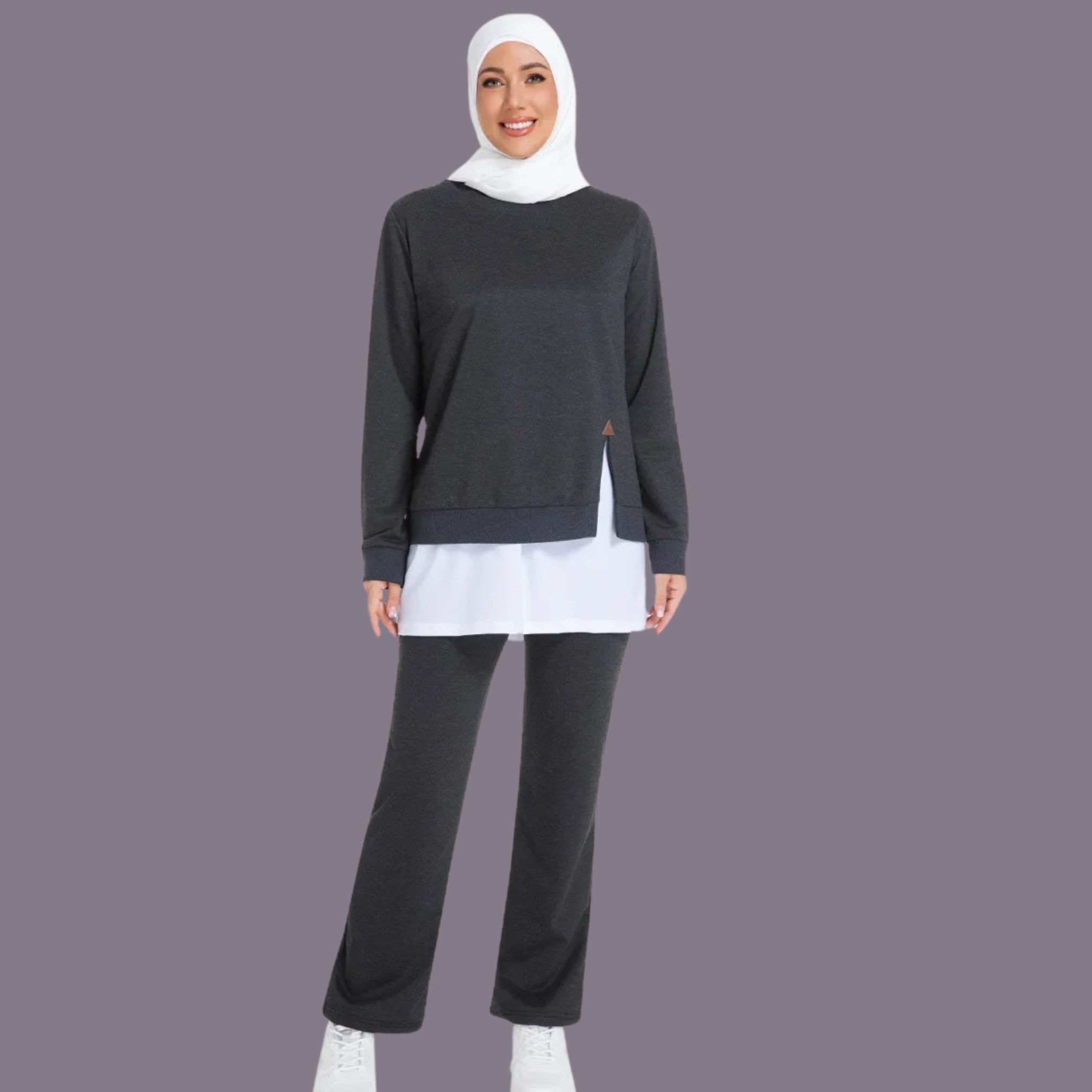 Modest two piece loungewear