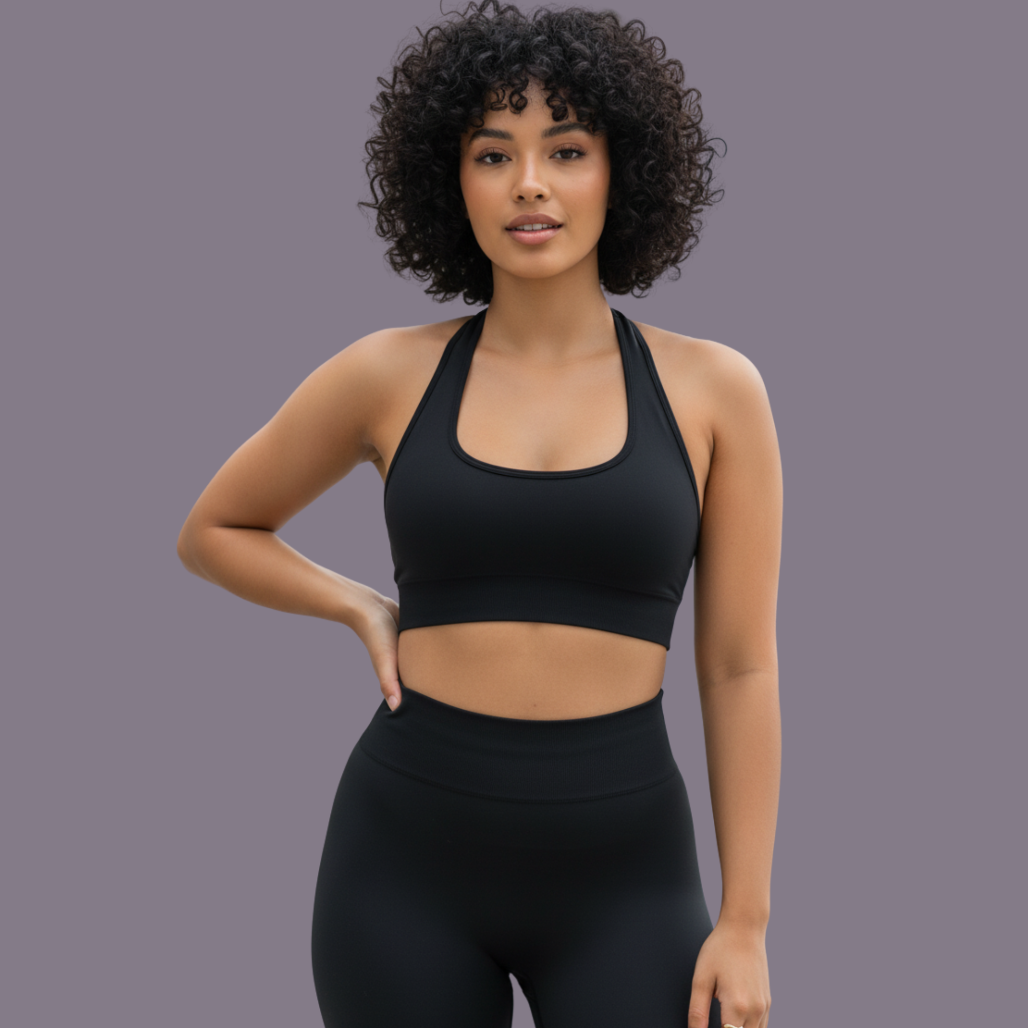 Vibrant Halter Black