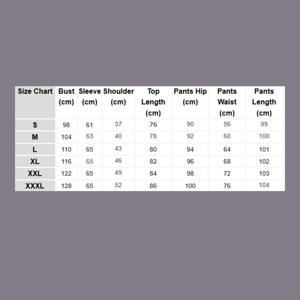 Modest two piece loungewear