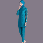 Modest Active Wear Bight Blue with Hijab