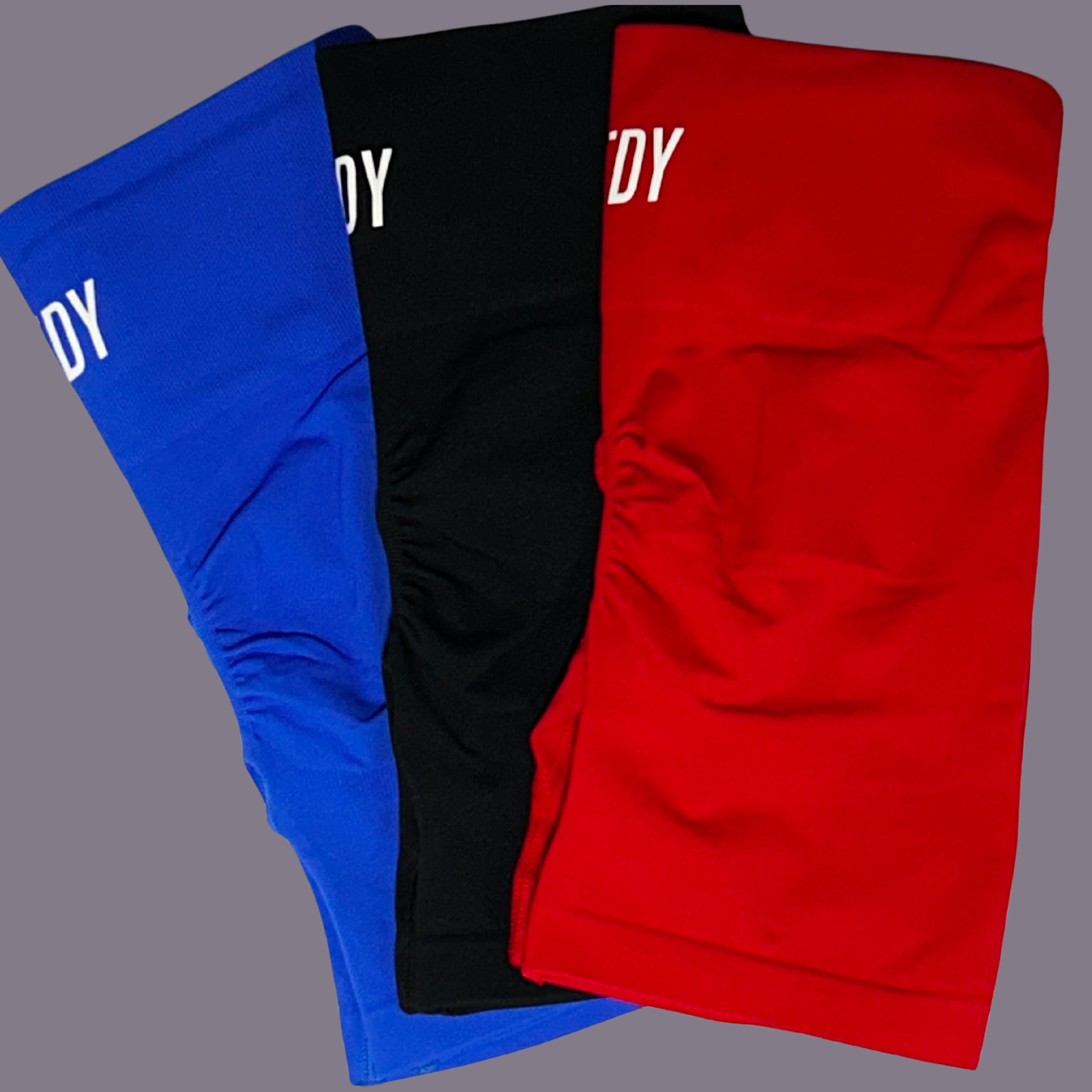 Vibrant Scrunch Shorts Olive Green