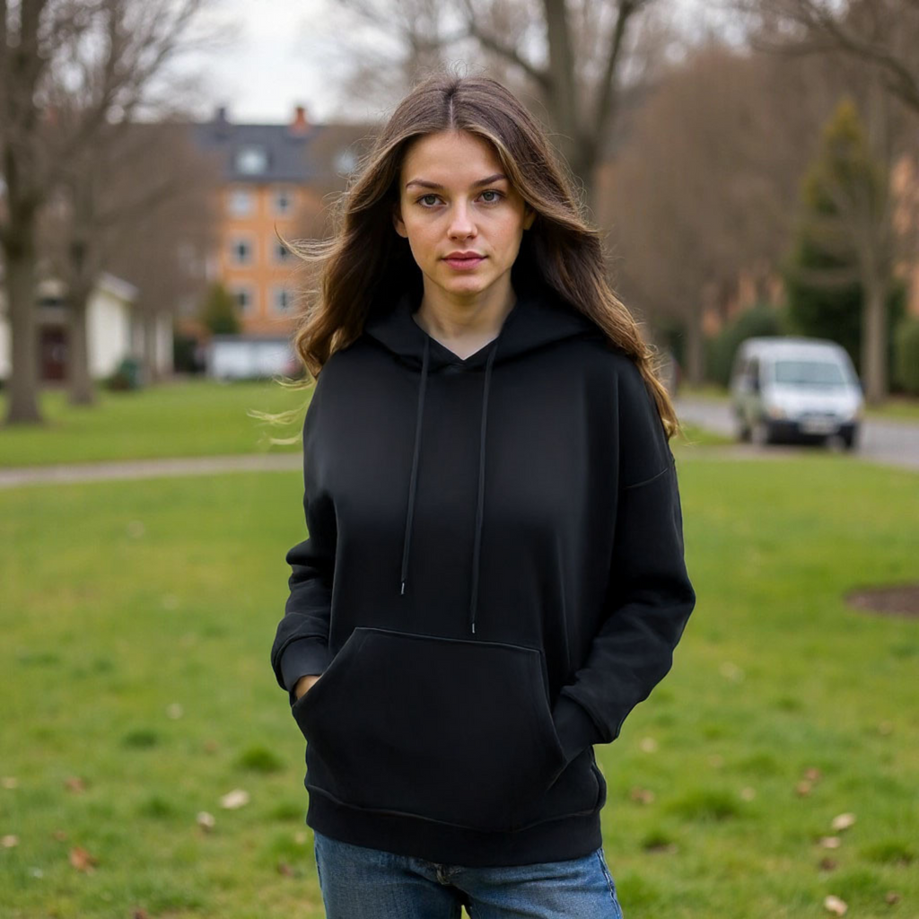 TDY Cosy Winter Hoodie with Drawstring