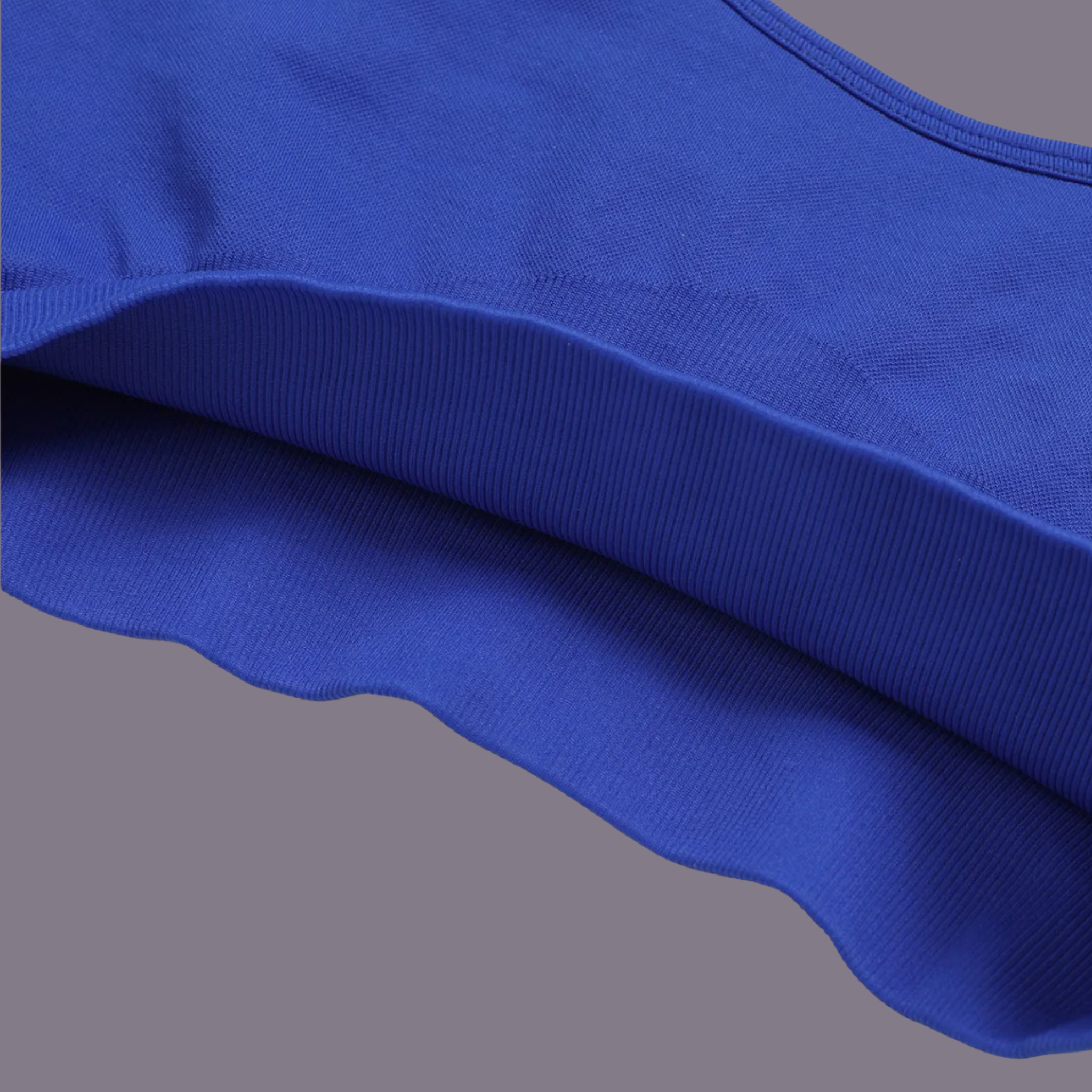 Vibrant Crop Top Blue