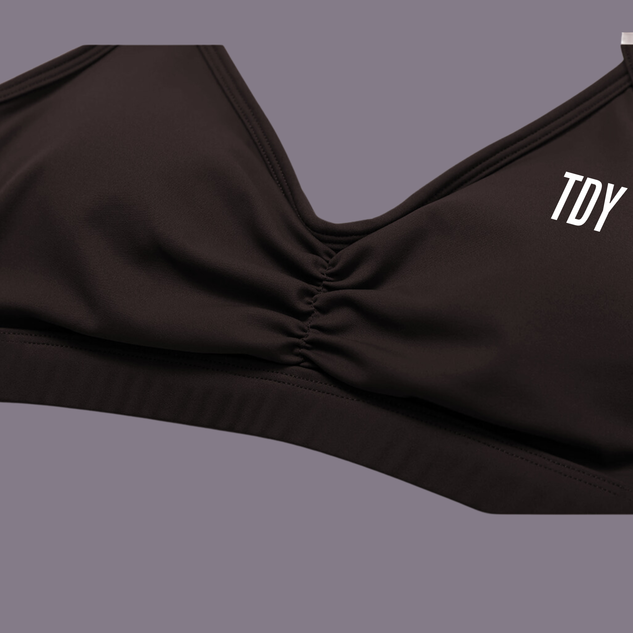 TDY Basic Black Exercise Bra