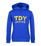 TDY Kids Hoodie Logo Blue