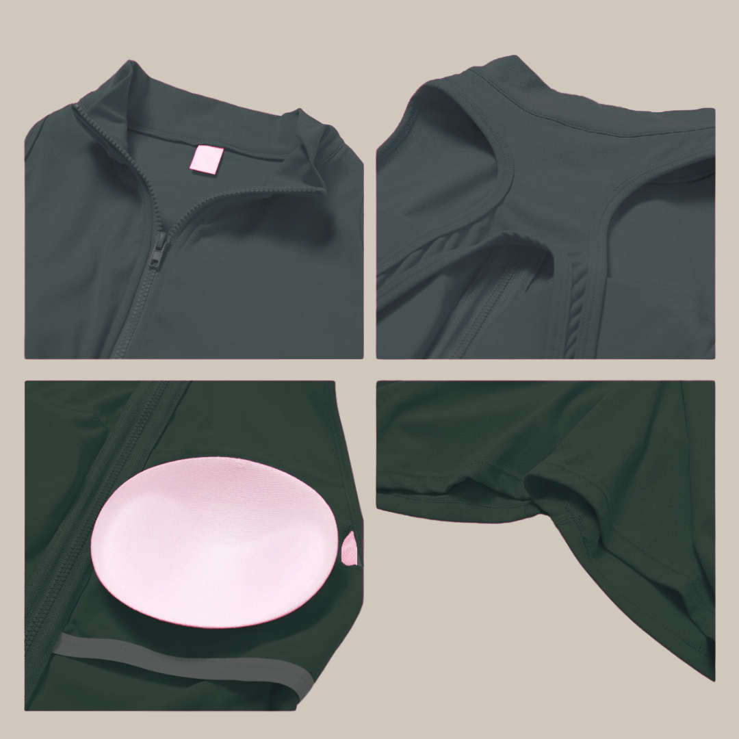 TDY Unitard with Zip