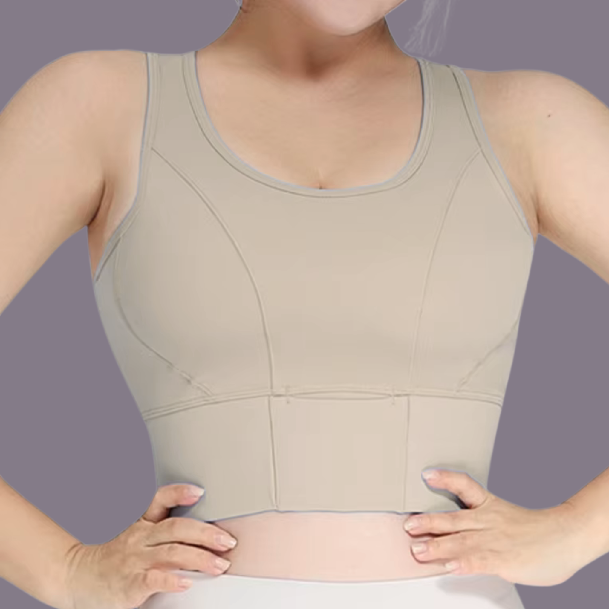 Hidden Pocket High Intensity Bra