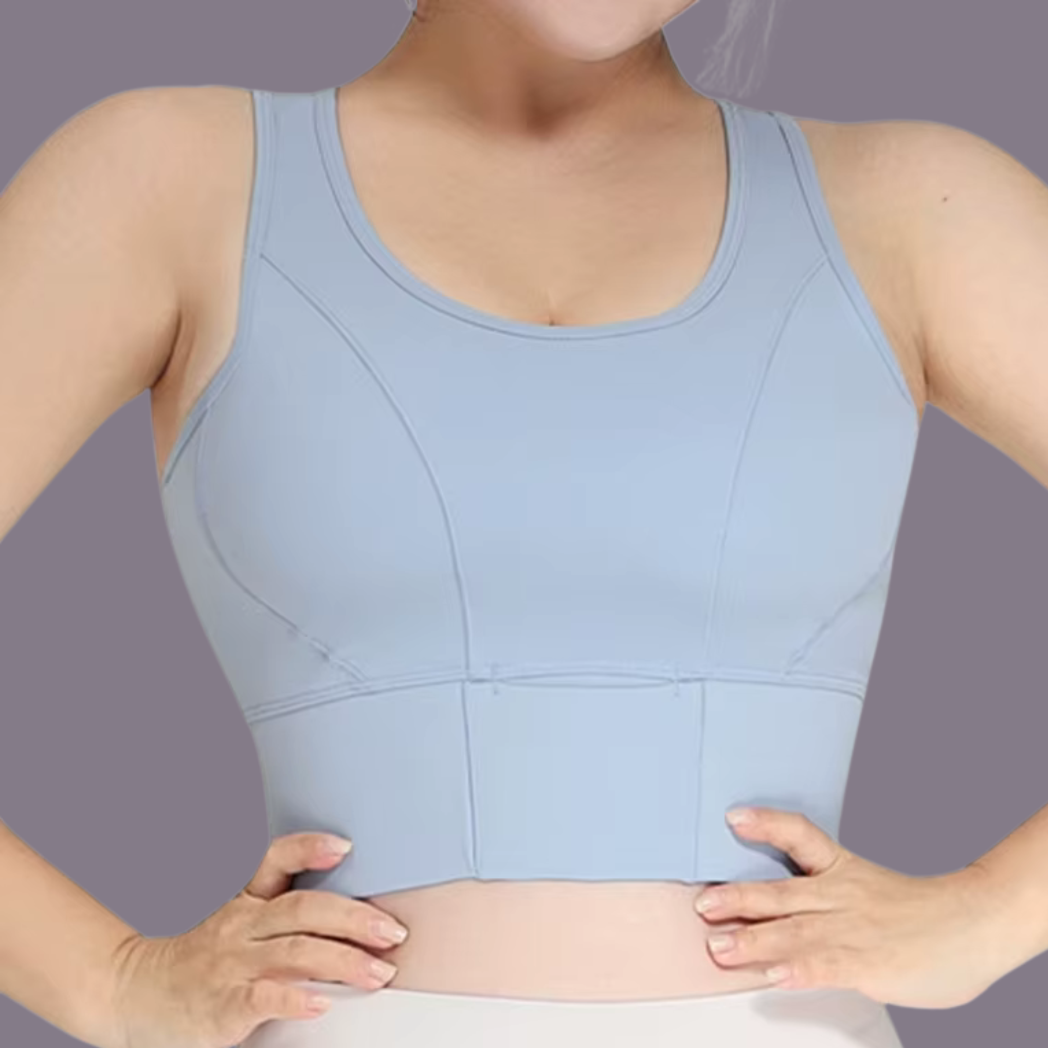 Hidden Pocket High Intensity Bra